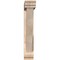 Ekena Millwork Traditional Traditional Smooth Bracket w/ Offset Brace, Douglas Fir, 5 1/2"W x 32"D x 32"H BKT0604X32X32TRA01SDF - alternate 2